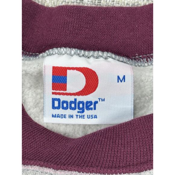 Vintage Loyola University Chicago Ramblers Sweatshirt Sz M Ringer Dodger USA - Picture 9 of 13